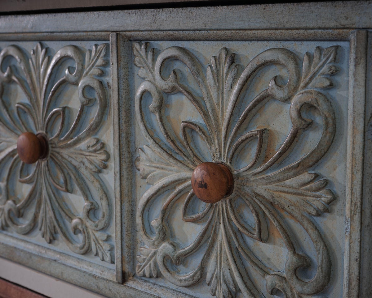 KOMMODE Grau - Grau, Holz (79/80/40cm) - MCW