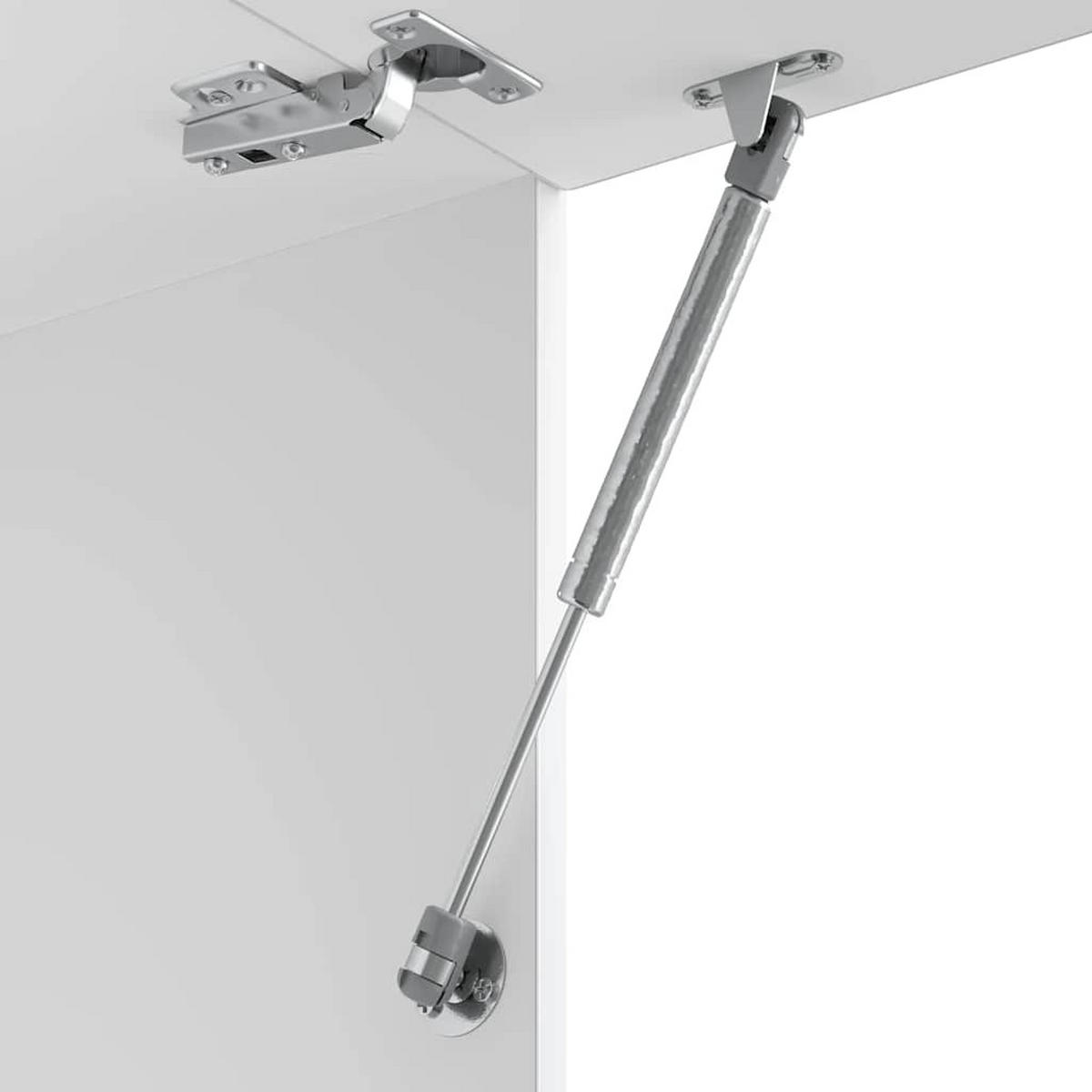 KÜCHEN-HÄNGESCHRANK Betongrau Holzwerkstoff - Grau, Holzwerkstoff (31/40/60cm) - vidaXL