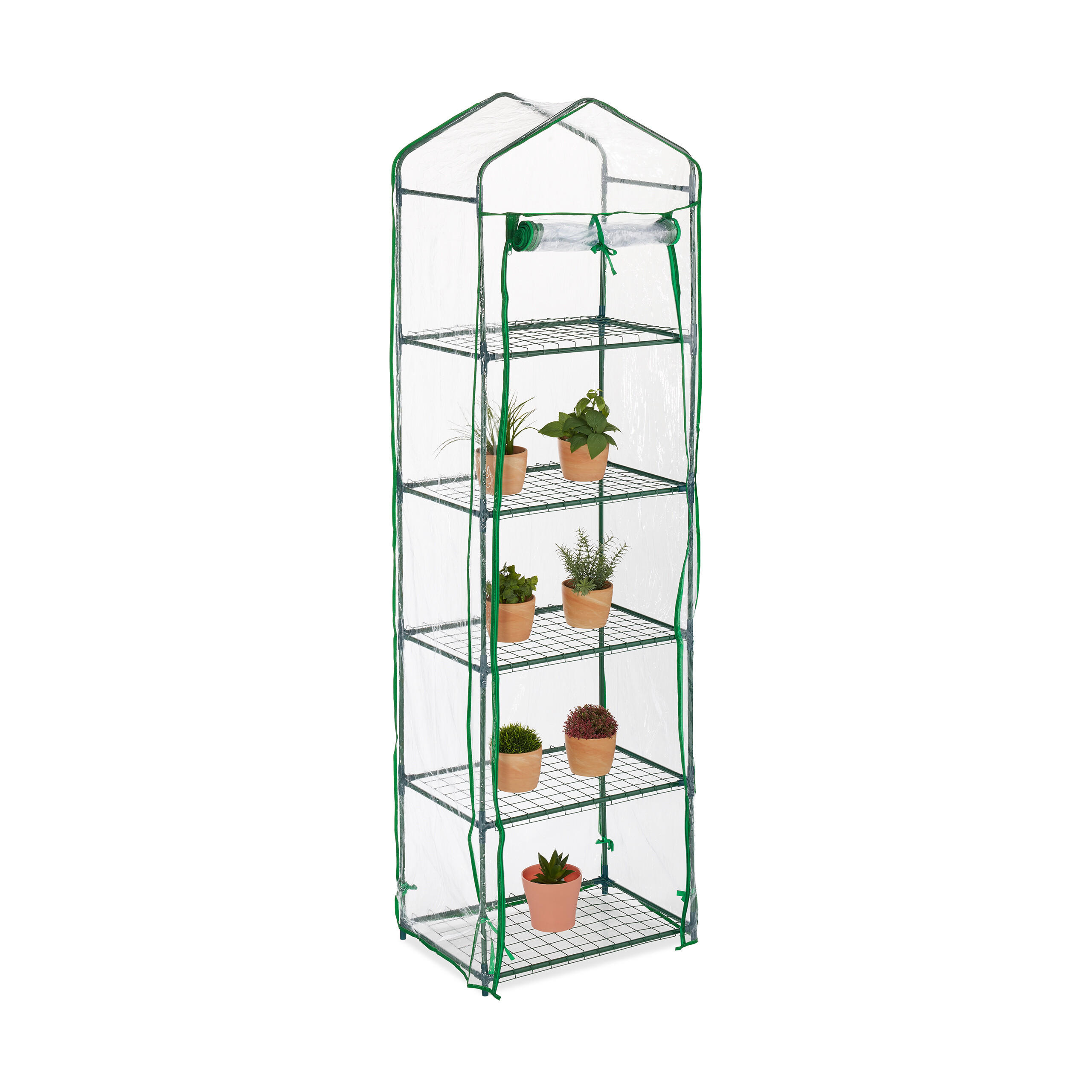 SERA Transparent Verde folie PVC 5 rafturi