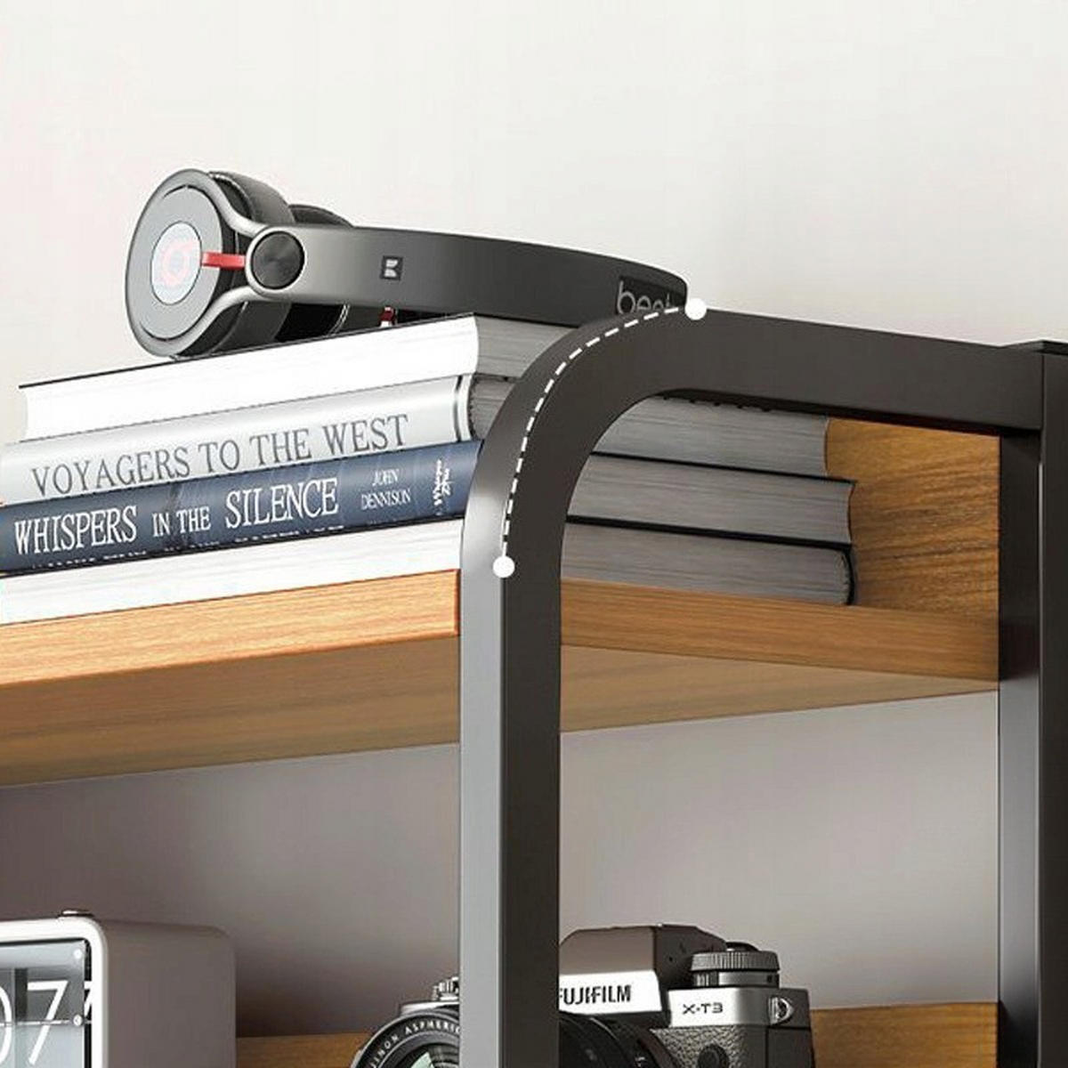 SCHREIBTISCH, braun 150x120x50cm - Braun, Holzwerkstoff (50/120/150cm)