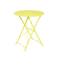 GARTENTISCH Lucie Klapptisch - Grün, Metall (60/60/70cm) - DELUKE