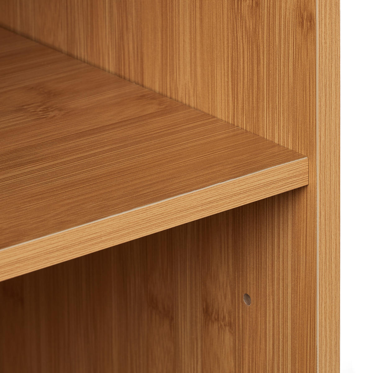 BÜCHERREGAL - Hellbraun, Holz/Holzwerkstoff (40/70/35cm) - Relaxdays
