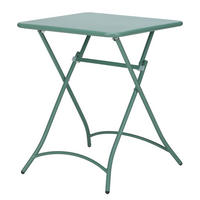 KLAPPTISCH Urban One 58x58 cm - Grün, Metall (58/58/74cm) - Butlers
