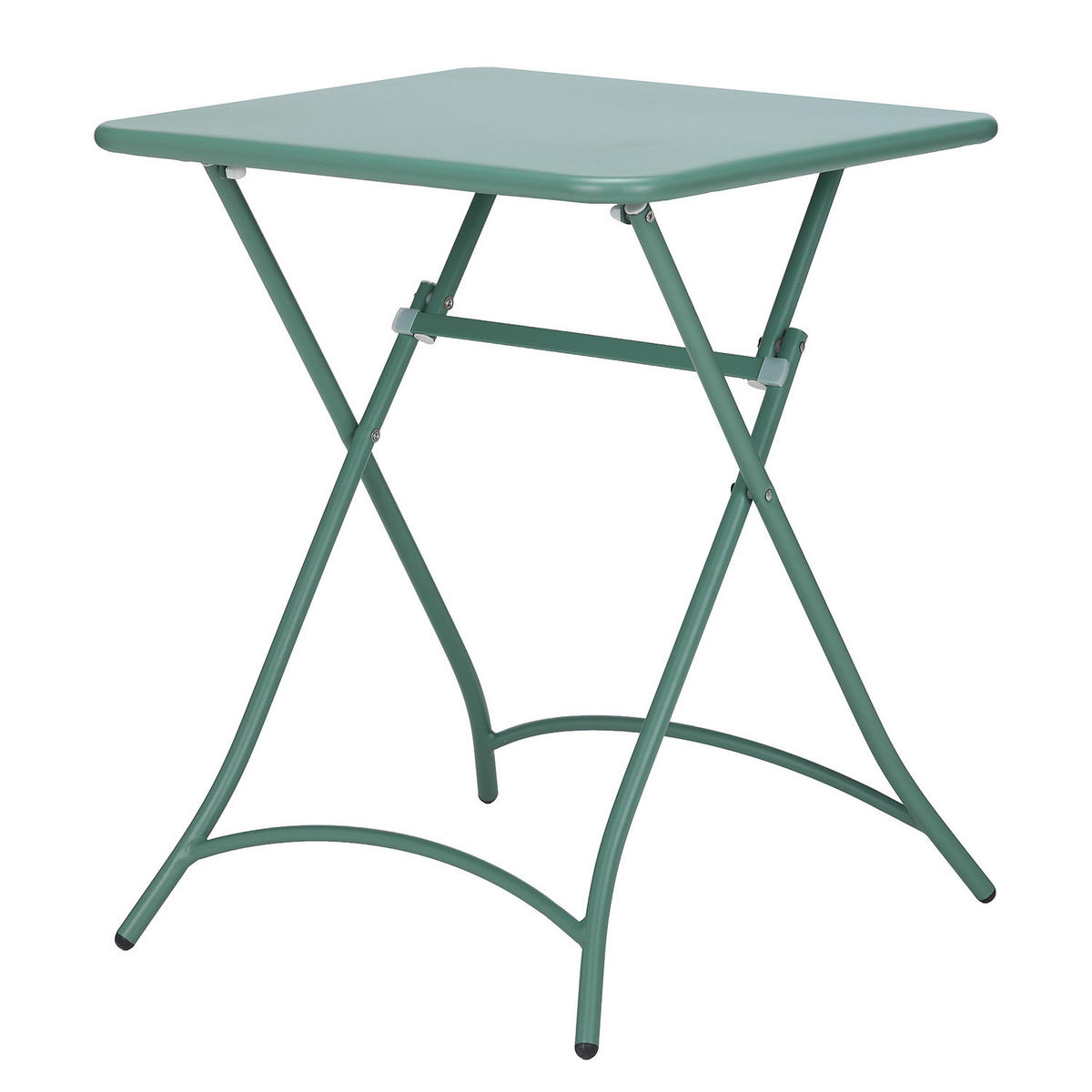 KLAPPTISCH Urban One 58x58 cm - Grün, Metall (58/58/74cm) - Butlers