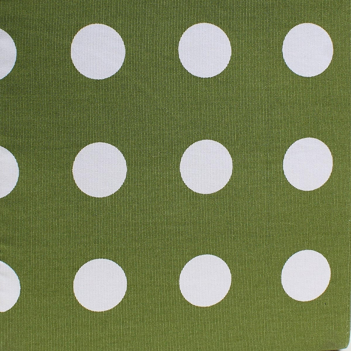 STOFFSCHUBLADE grüne weiße Punkte - Grün, Textil (27/15/30cm) - Calicosy