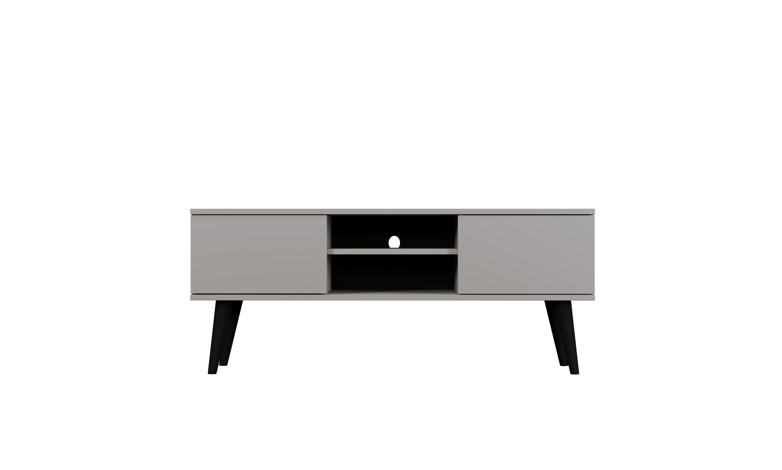 LOWBOARD Toronto 35/55,2/120 cm - Grau, Holzwerkstoff (35/55/120cm) - Kocot Kids