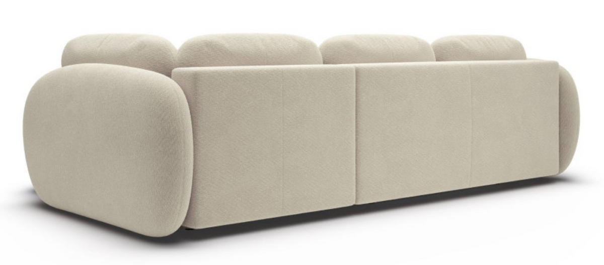 ECKSOFA Beige Olivio II Ausziehbar Rechts - Beige, Textil (190/289cm) - Sepro Meble