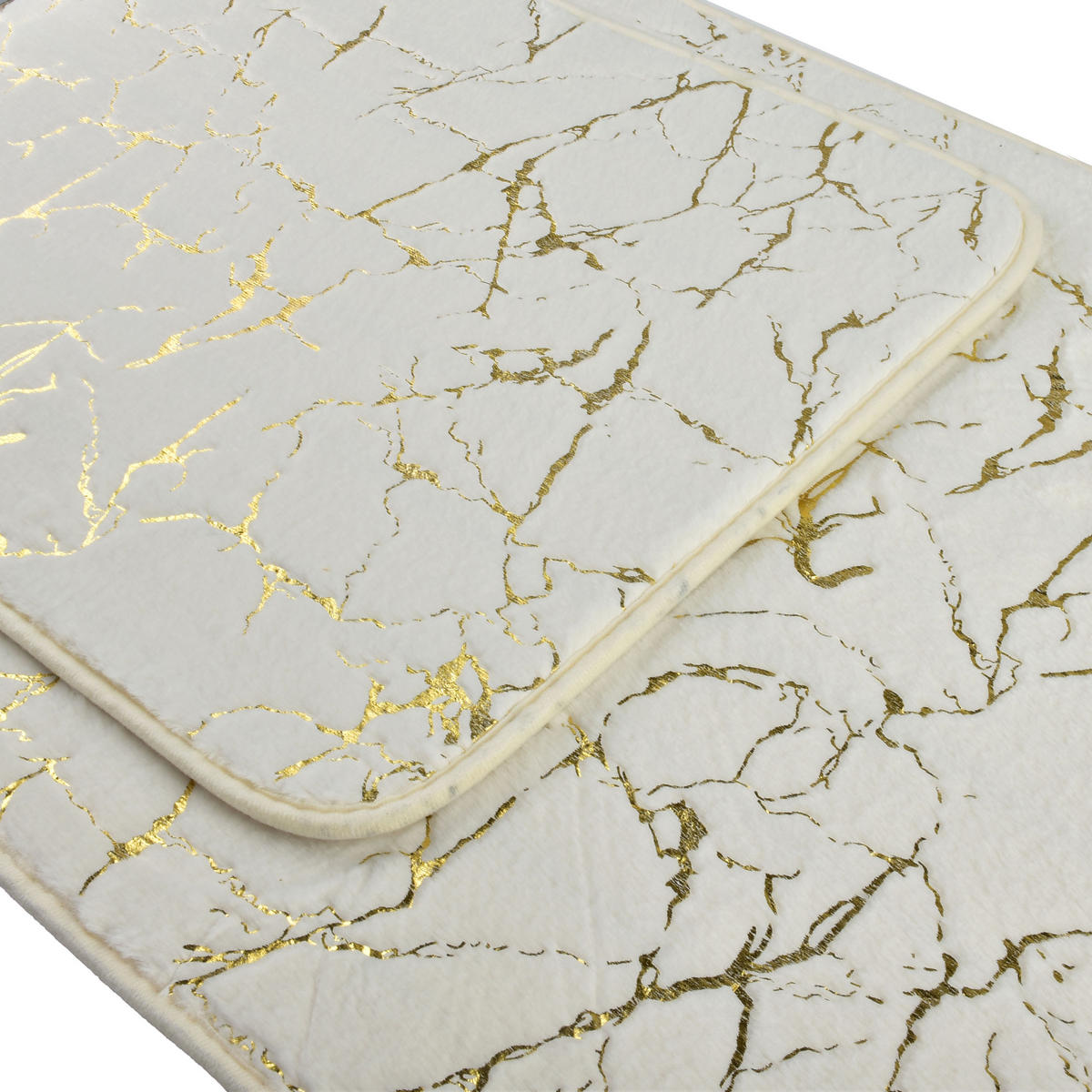 BADTEPPICH Zac Beige 80/50/2 cm Textilien - Beige, Textil (50/80cm) - Mondex