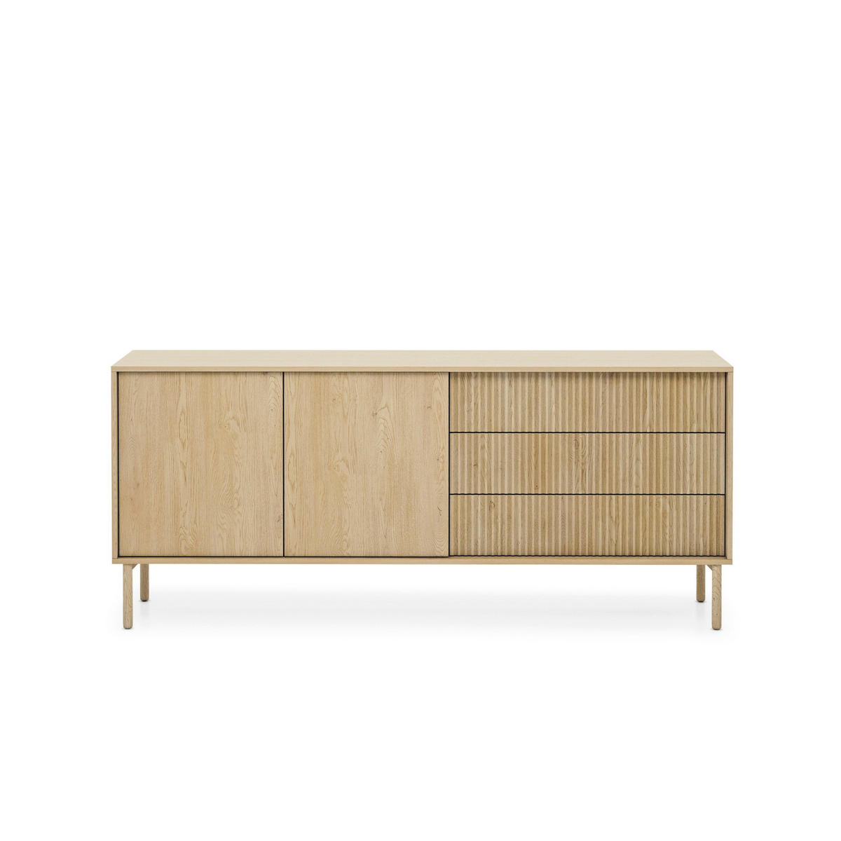 KOMMODE Viola - Beige, Holzwerkstoff (187.1/79.8/39.5cm) - Pillovely