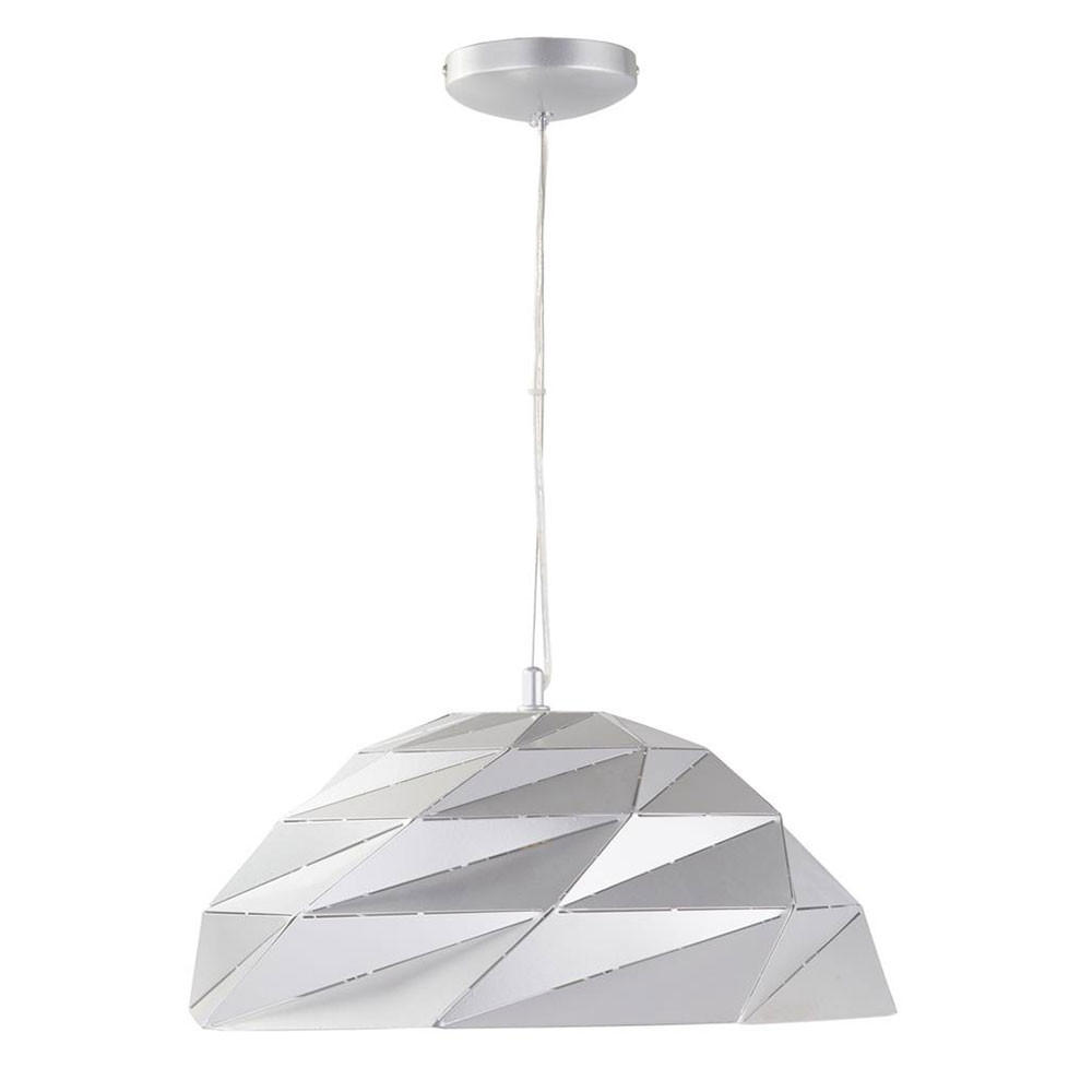 SearchLight Pendelleuchte Silber 47x150x47 cm