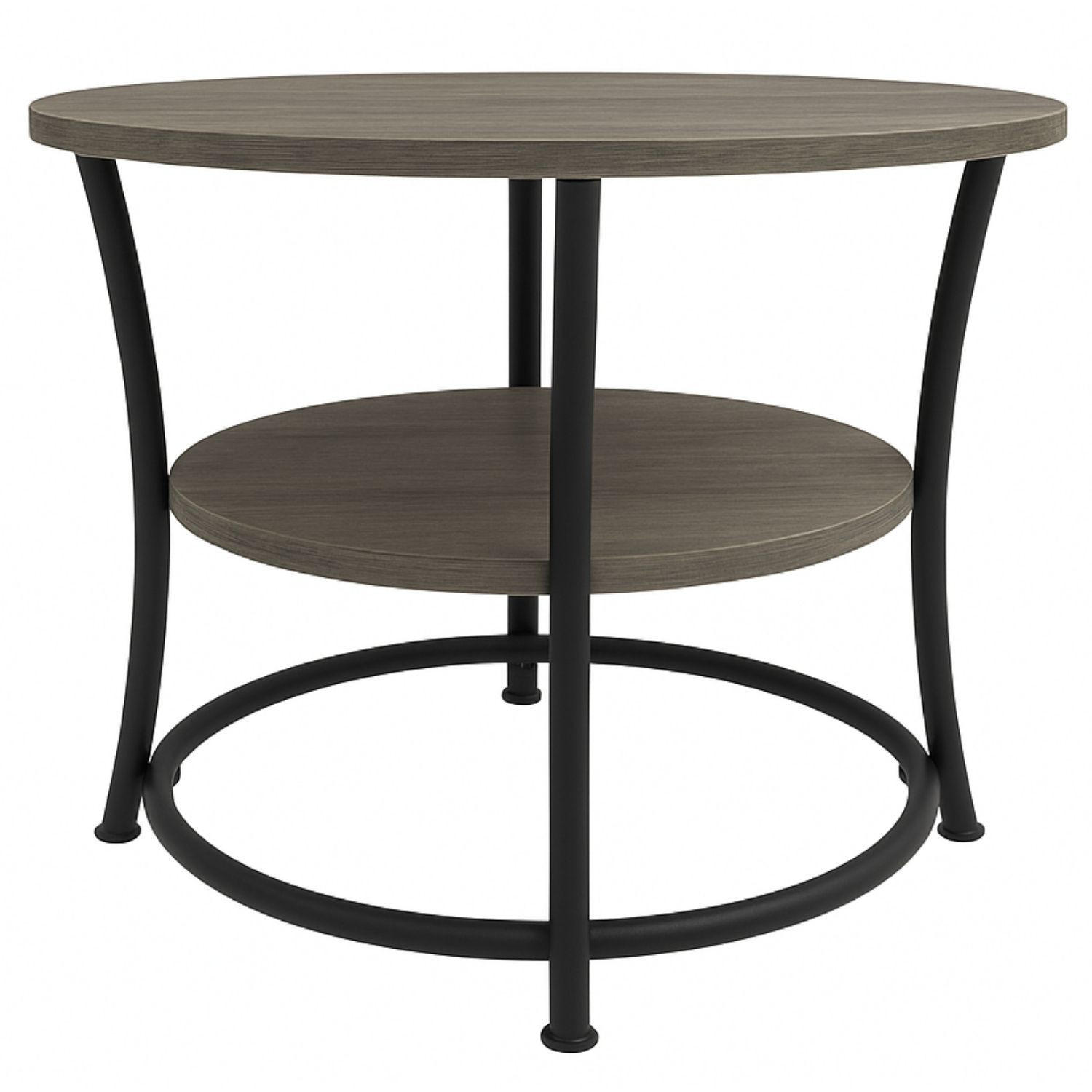 COUCHTISCH TAMY rund Grau 55/55 cm - Grau, Metall (55/55/55cm) - Coemo