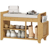 SCHUHBANK Beige 1 Stück - Beige, Kunststoff (30/50/80cm) - GiPP