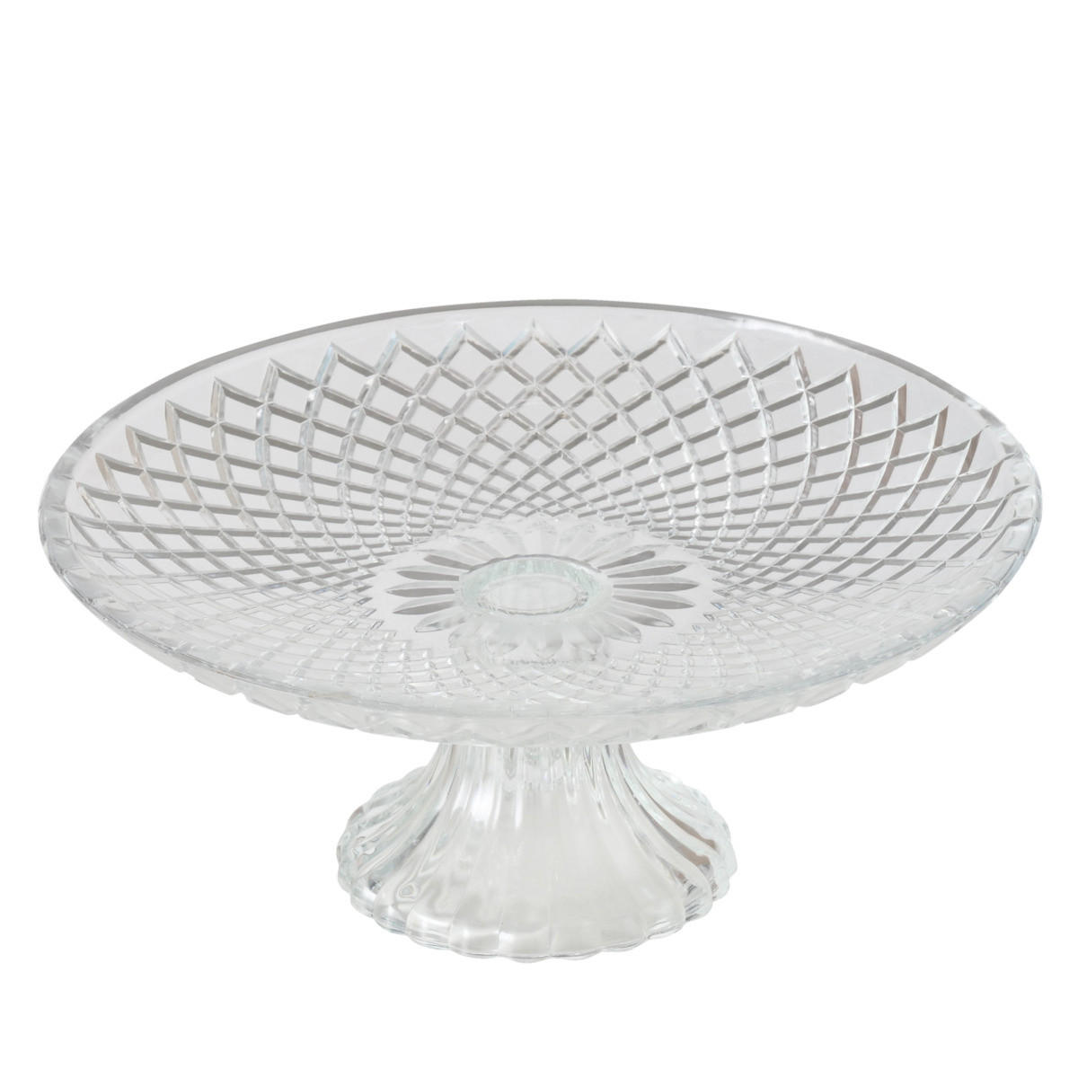 KUCHENPLATTE Ruka Transparent 25 ml 25/25/11 cm - Transparent, Glas (25/11cm) - Boltze Home