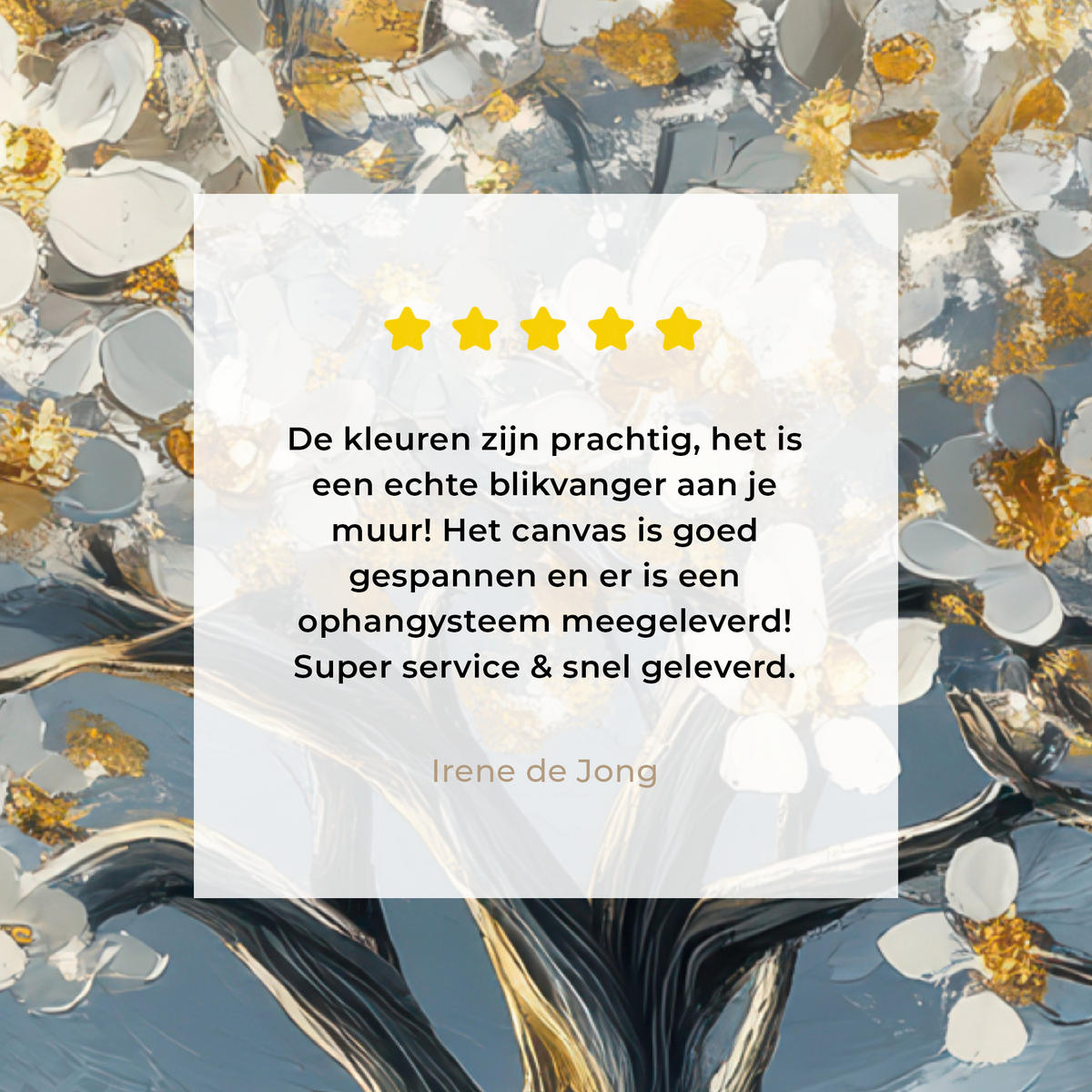 LEINWANDBILD Baum - Winter - Baum des Lebens - Modern - Gold 60x80 cm - Goldfarben, Textil (60/80cm) - MuchoWow