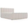 BOXBETT Cloud 180x200 Bouclé-Stoff Creme - Creme, Holz/Textil (180/200cm) - Graingold