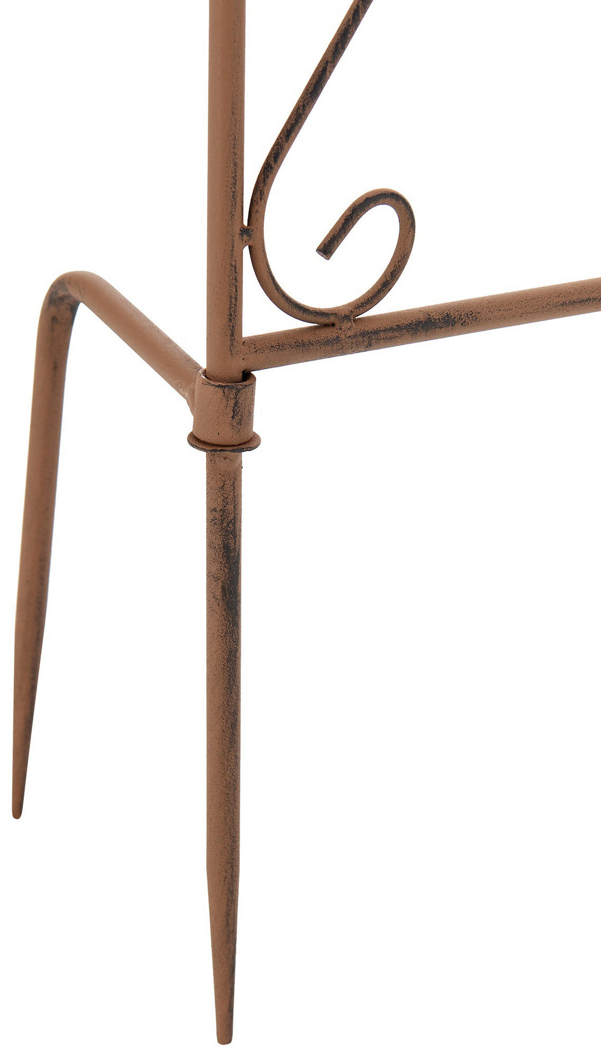 RANKGITTER 2er Set Metall antik braun - Braun, Metall (35/122/1cm) - CLP