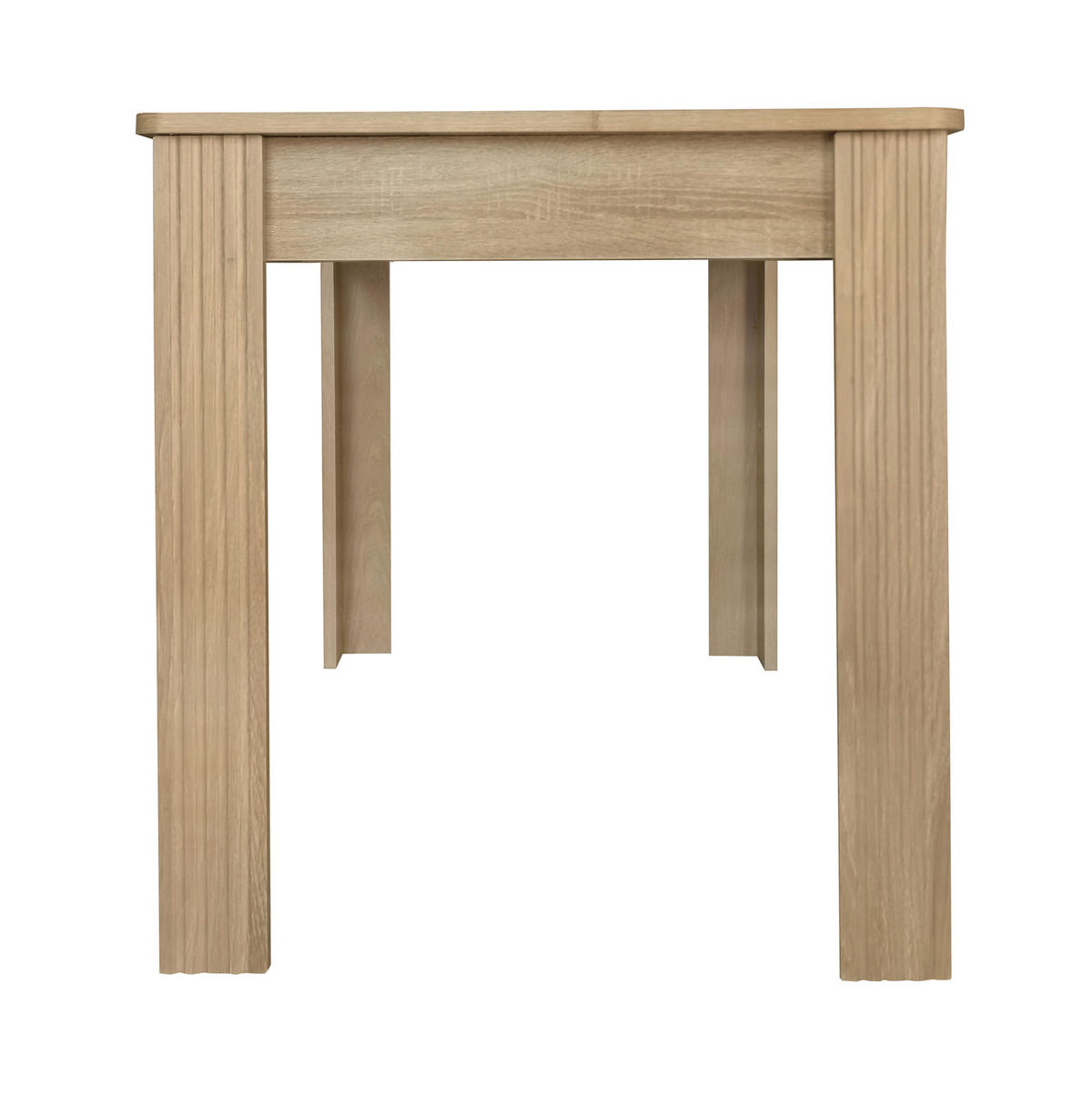 ESSTISCH 116/65/75 cm Eichefarben aus Spanplatte - Braun, Holzwerkstoff (116/65/75cm) - OKMYHOME