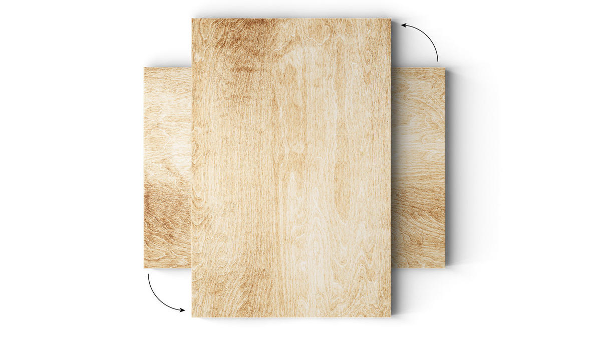 MAGNETTAFEL MetalBoard, MASSIVHOLZ 60×40 cm - Braun, Metall (60/40/1.8cm) - ALLboards