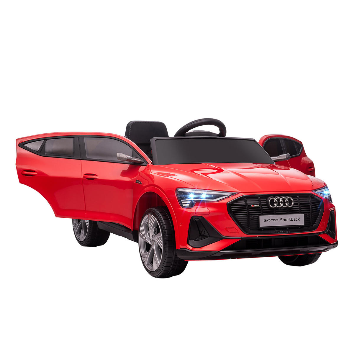 ELEKTRO-KINDERAUTO DE-13005 2,4G Fernbedienung Rot - Rot, Kunststoff (108/60/47cm) - ComfortXL