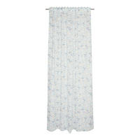 TRANSPARENTER SCHLAUFENVORHANG LEYLA - Blau, Textil (130/0.5/250cm) - Esprit