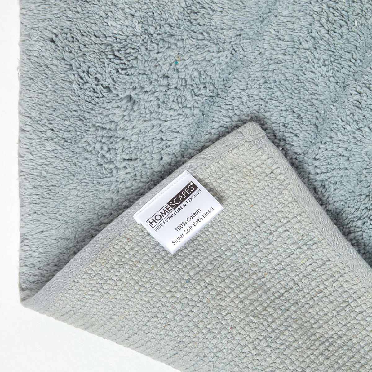 HOCHFLOR-TEPPICH Union Jack 50/80 cm - Grau, Textil (50/80cm) - Homescapes