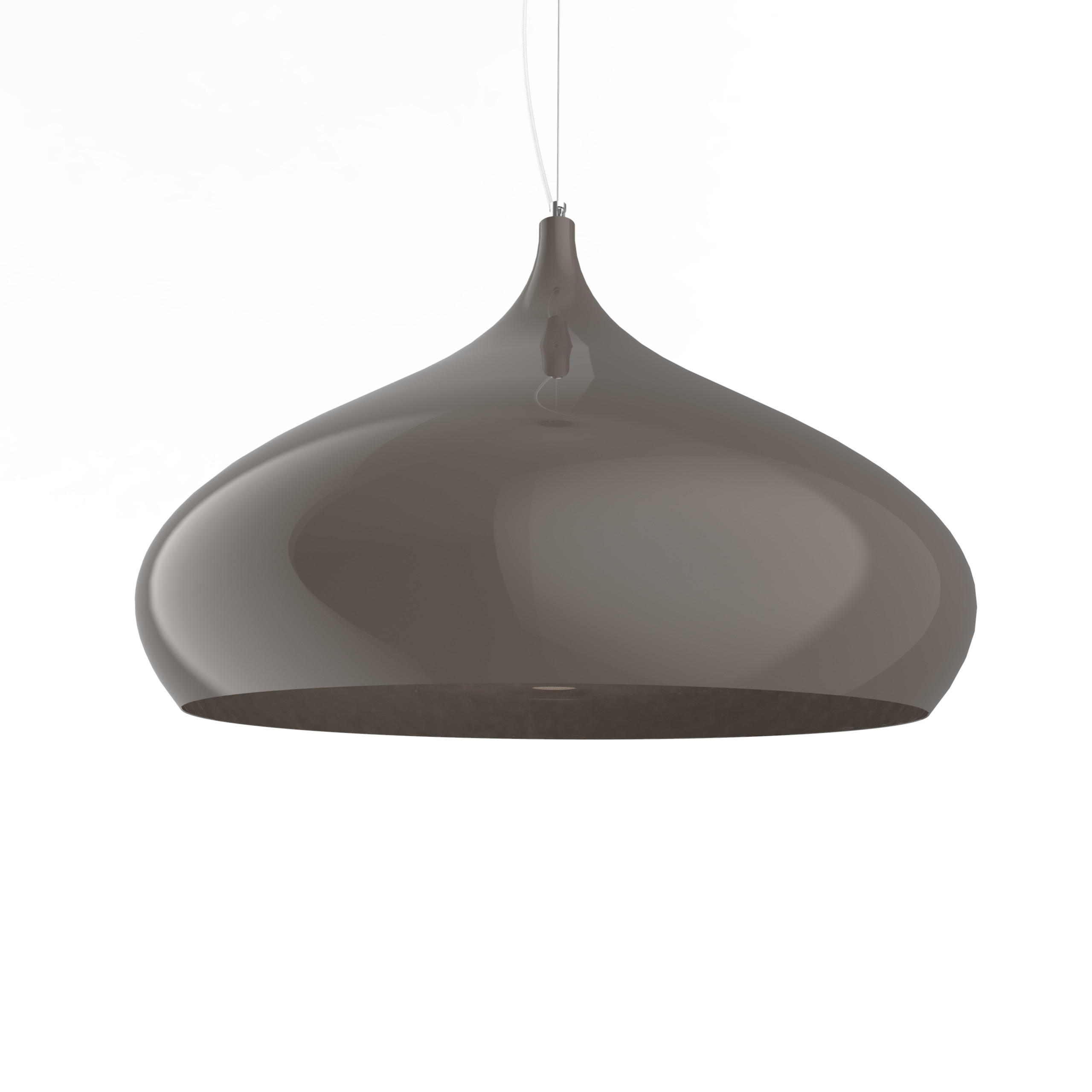 HÄNGELEUCHTE - Graubraun, Metall (60/60/55cm) - Lumicom
