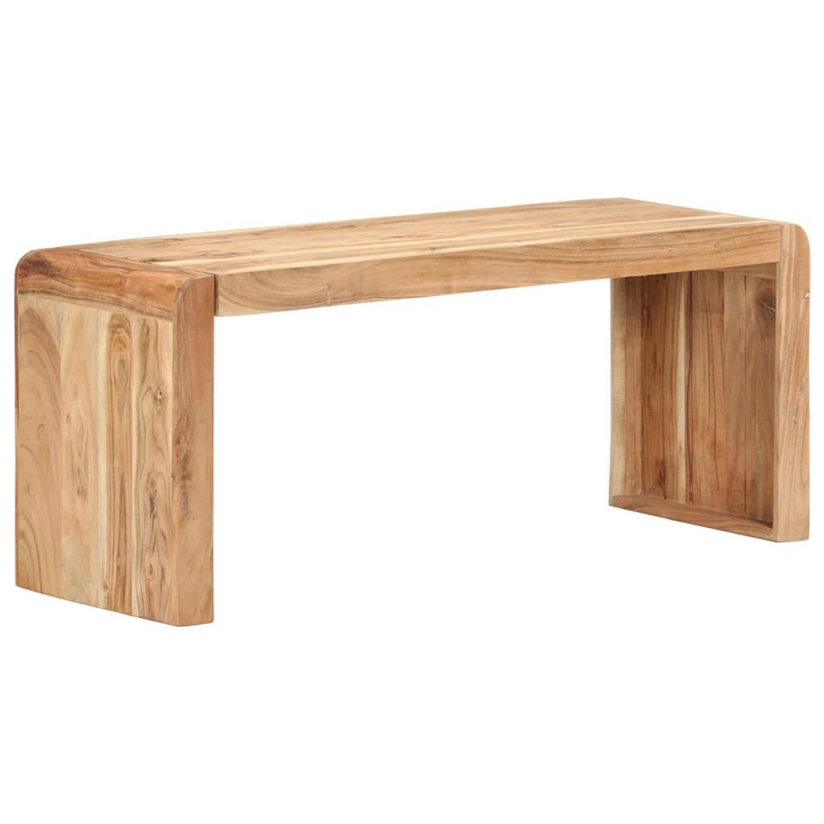SITZBANK Niki 110x38x46 cm Akazie - Braun, Holz (110/46/38cm) - DELUKE
