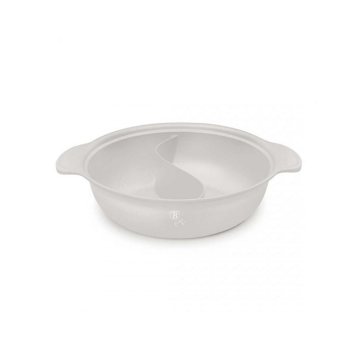 TOPF Weiß 40/30/10 cm BH8628 - Weiß, Metall (30cm) - Berlinger Haus