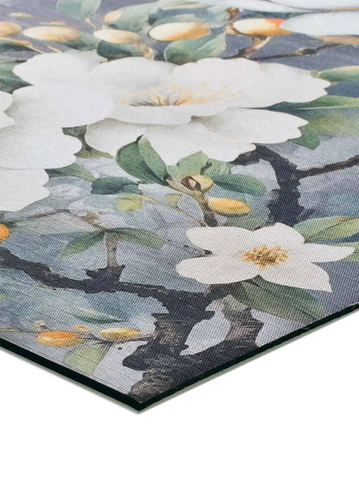 KÜCHENLÄUFER waschbar Mehrfarbig Ricci 52/100 cm - Grau, Kunststoff/Textil (52/100cm) - Atticgo