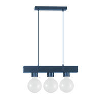 HÄNGELEUCHTE - Blau, Metall (10/30/7.5cm) - Lumicom