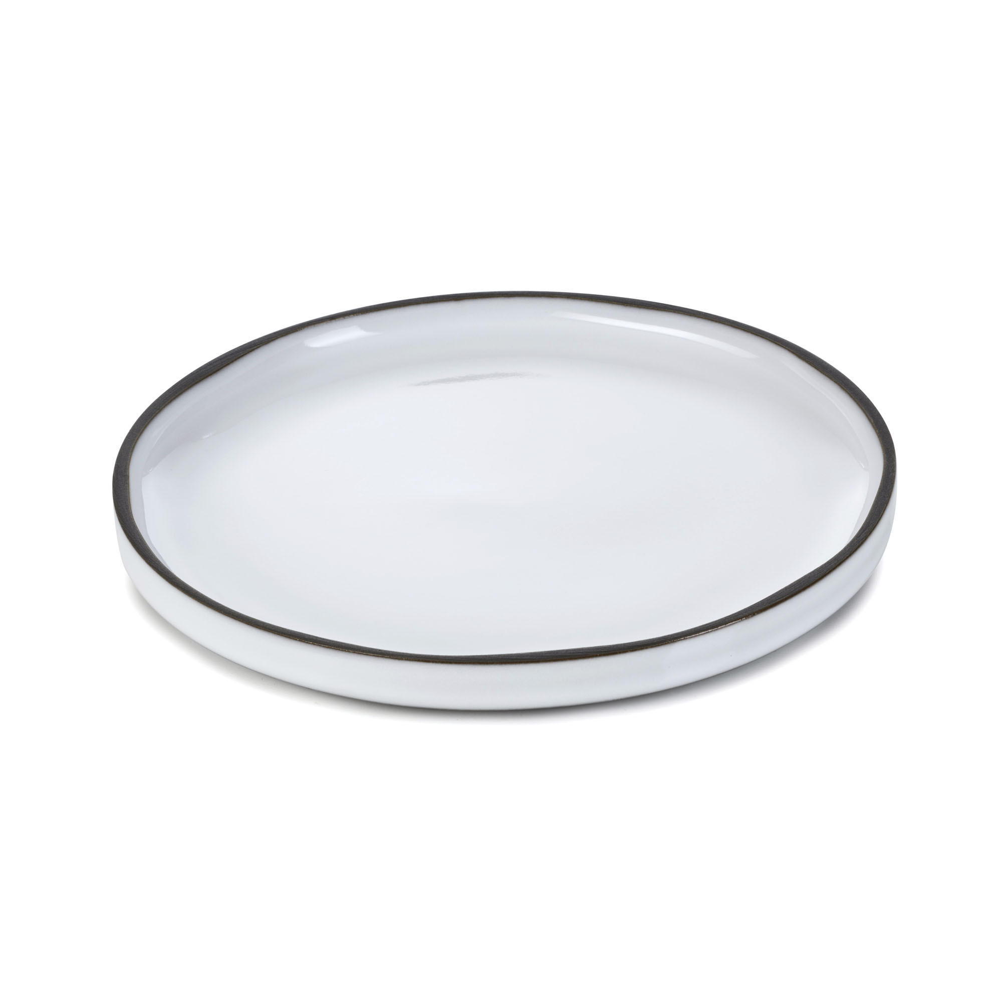 Revol Porcelaine France Brotteller Weiß