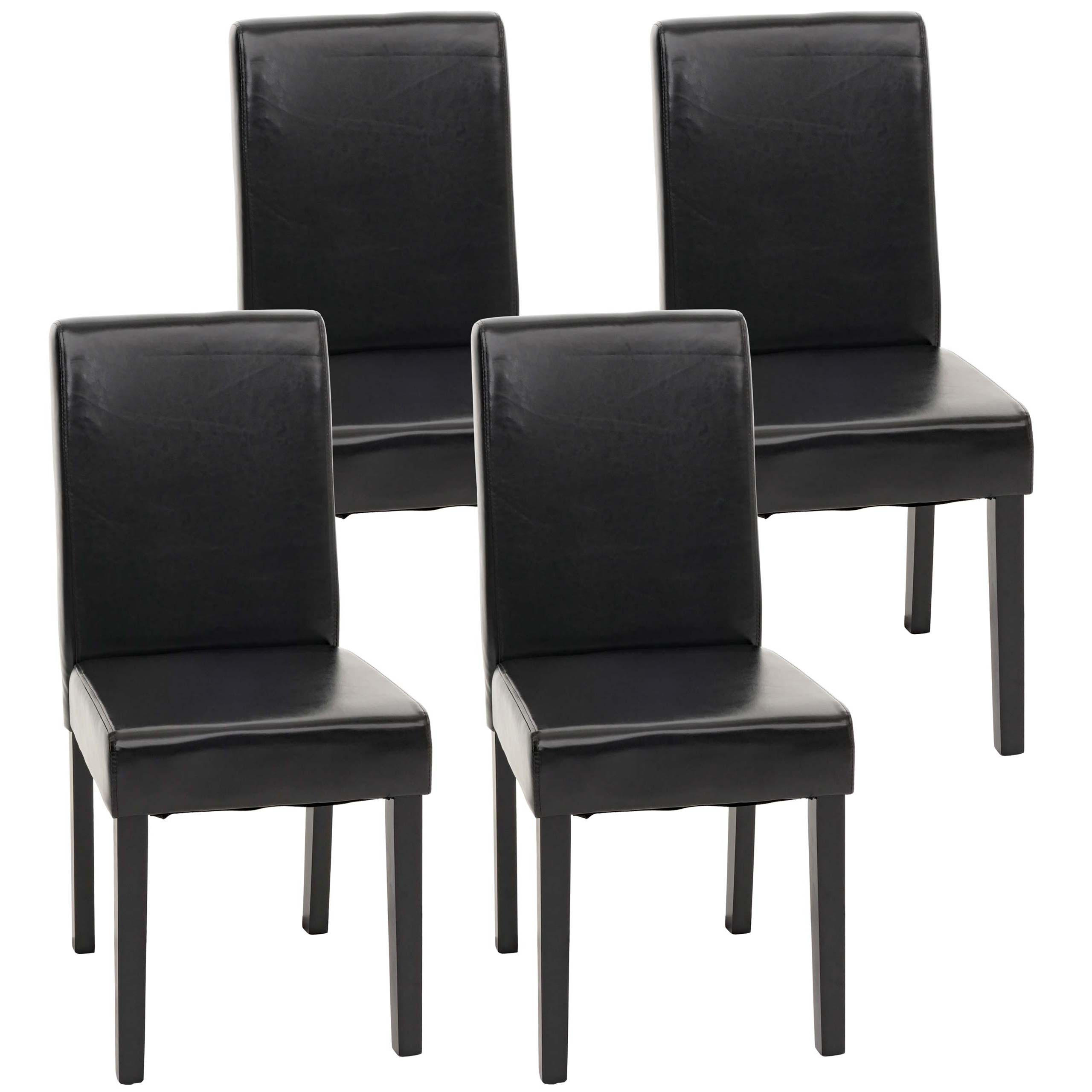 Chefgastro Esszimmerstuhl Schwarz 43x90x56 cm