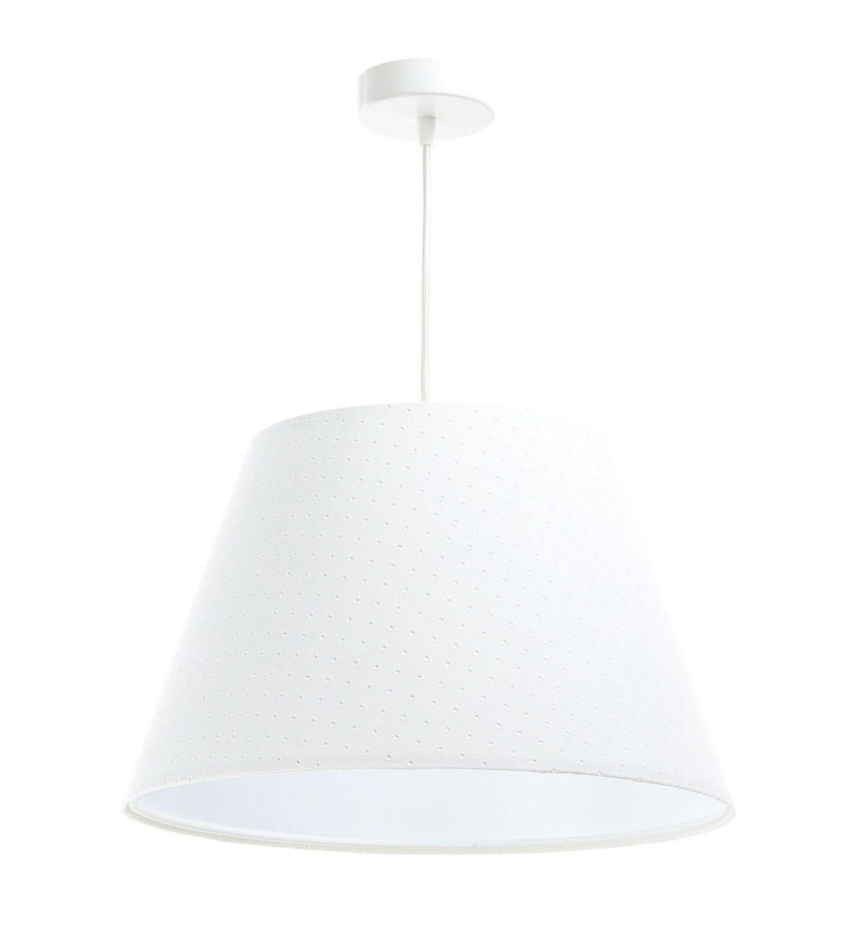 HÄNGELEUCHTE Weiß 40/26,5 cm - Weiß, Kunststoff (40/0.4/26.5cm) - ONZENO