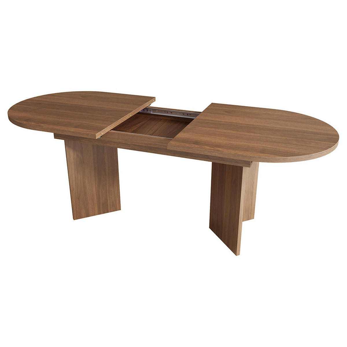 STOL ZA BLAGOVANJE 140/180 * 90 cm u orah boji - izvlačni - boje oraha, drvo (180/90/75cm) - KOMHTOM