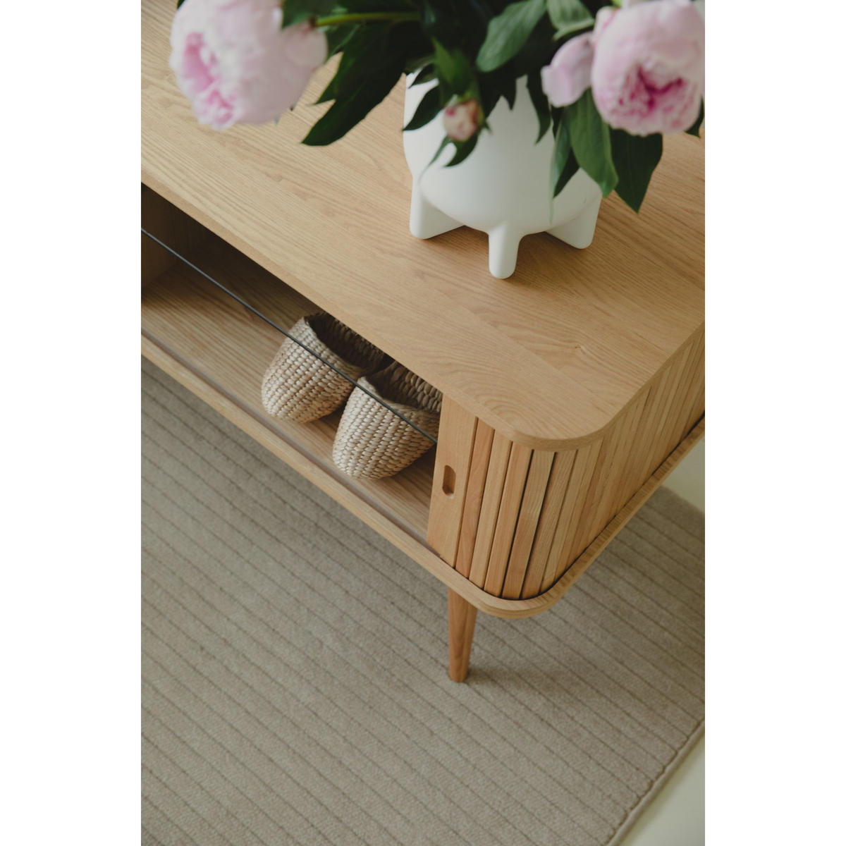 SIDEBOARD Barbier Natur - Naturfarben, Holzwerkstoff (120/57.5/40cm) - Zuiver
