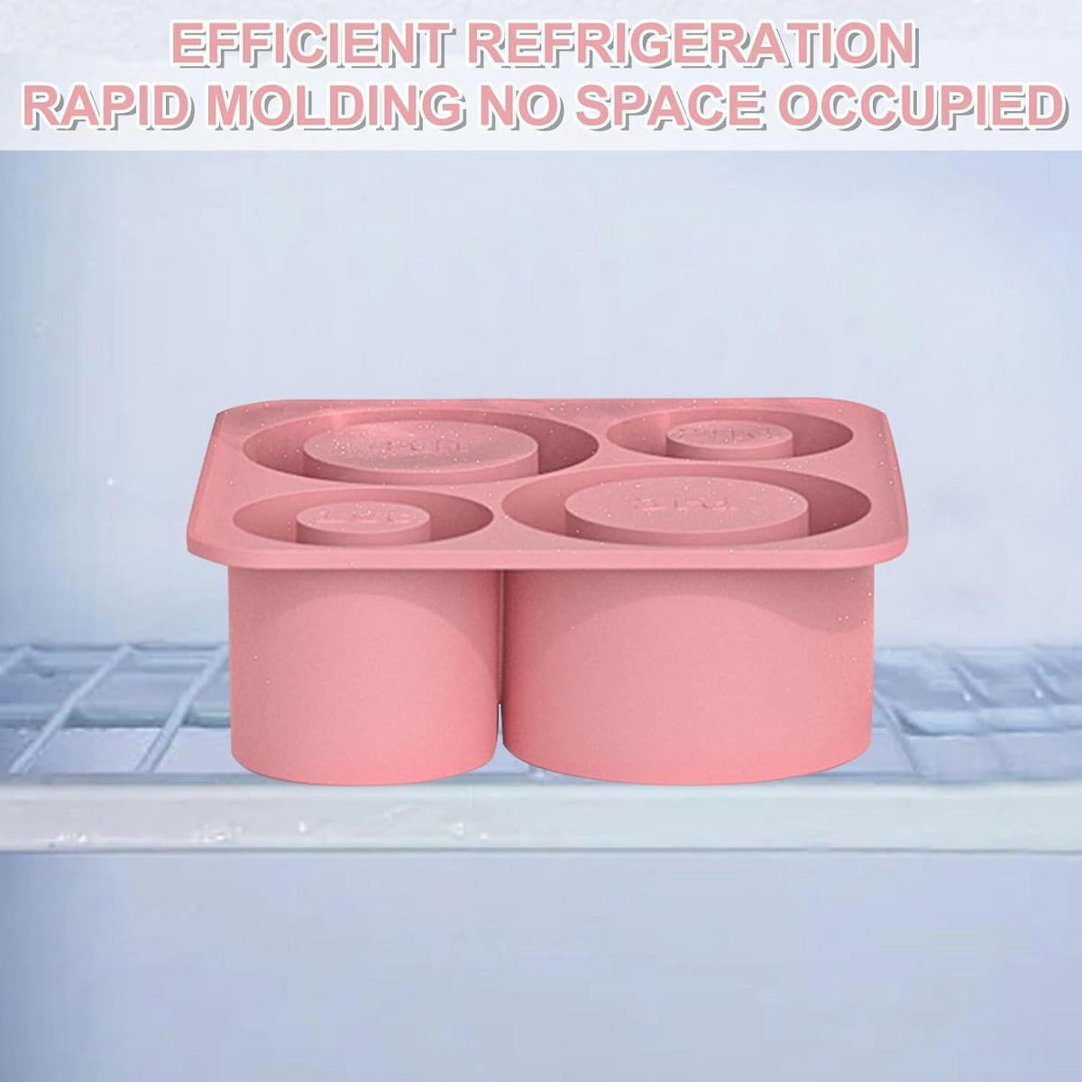EISWÜRFELFORM Silikon für Stanley Cup 30-40 Oz - Rosa, Kunststoff (15.2/5.2/15.2cm)