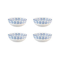 SCHALEN Napoli Ø17,5cm - 4er-Set - Zitrusfrucht - Weiß, Keramik (17.5cm) - Björn