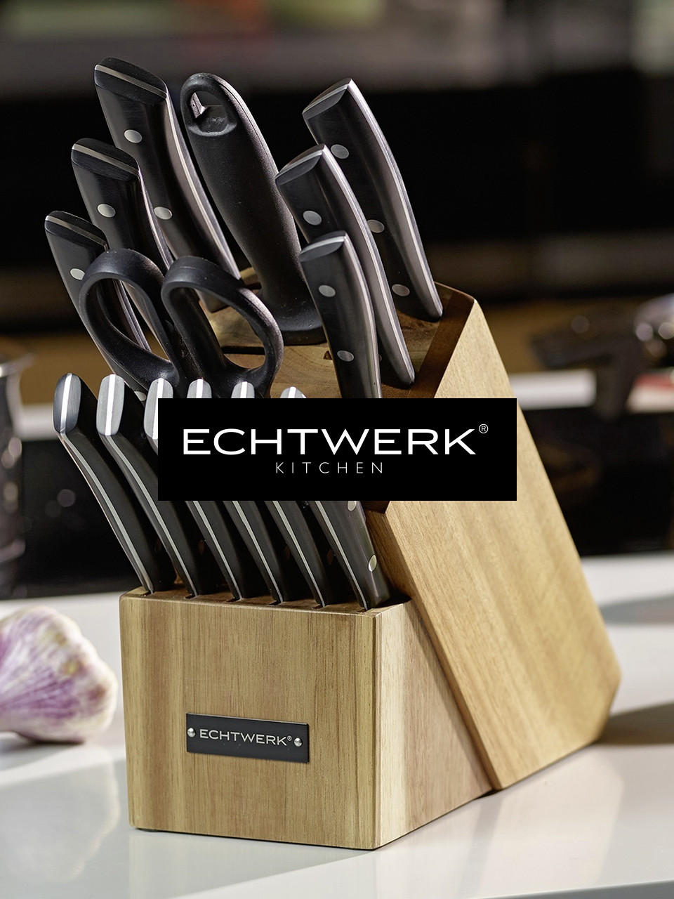 Echtwerk Messerblock
