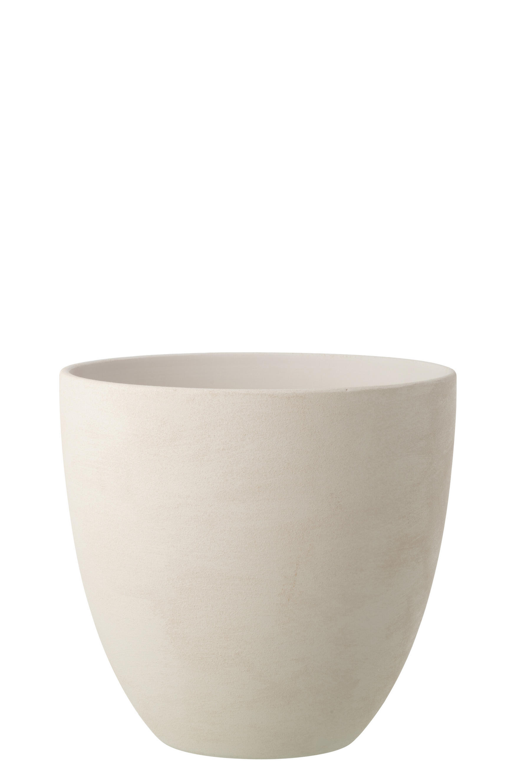 J-Line Blumentopf Weiß 34 cm
