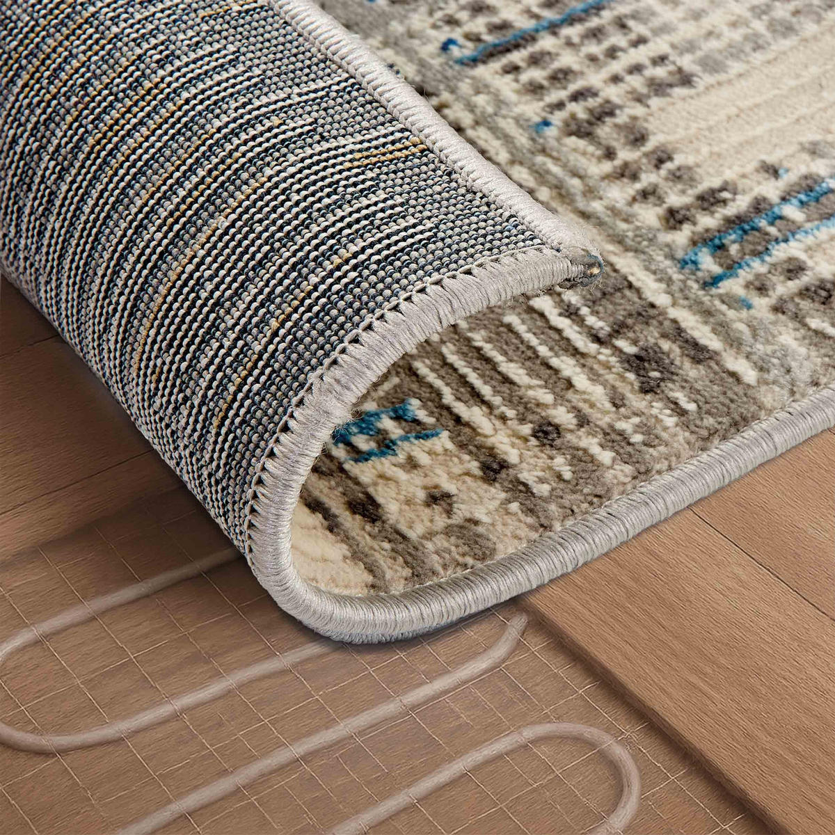 KURZFLORTEPPICH JULES - Grau, Textil (160/230cm) - Astra