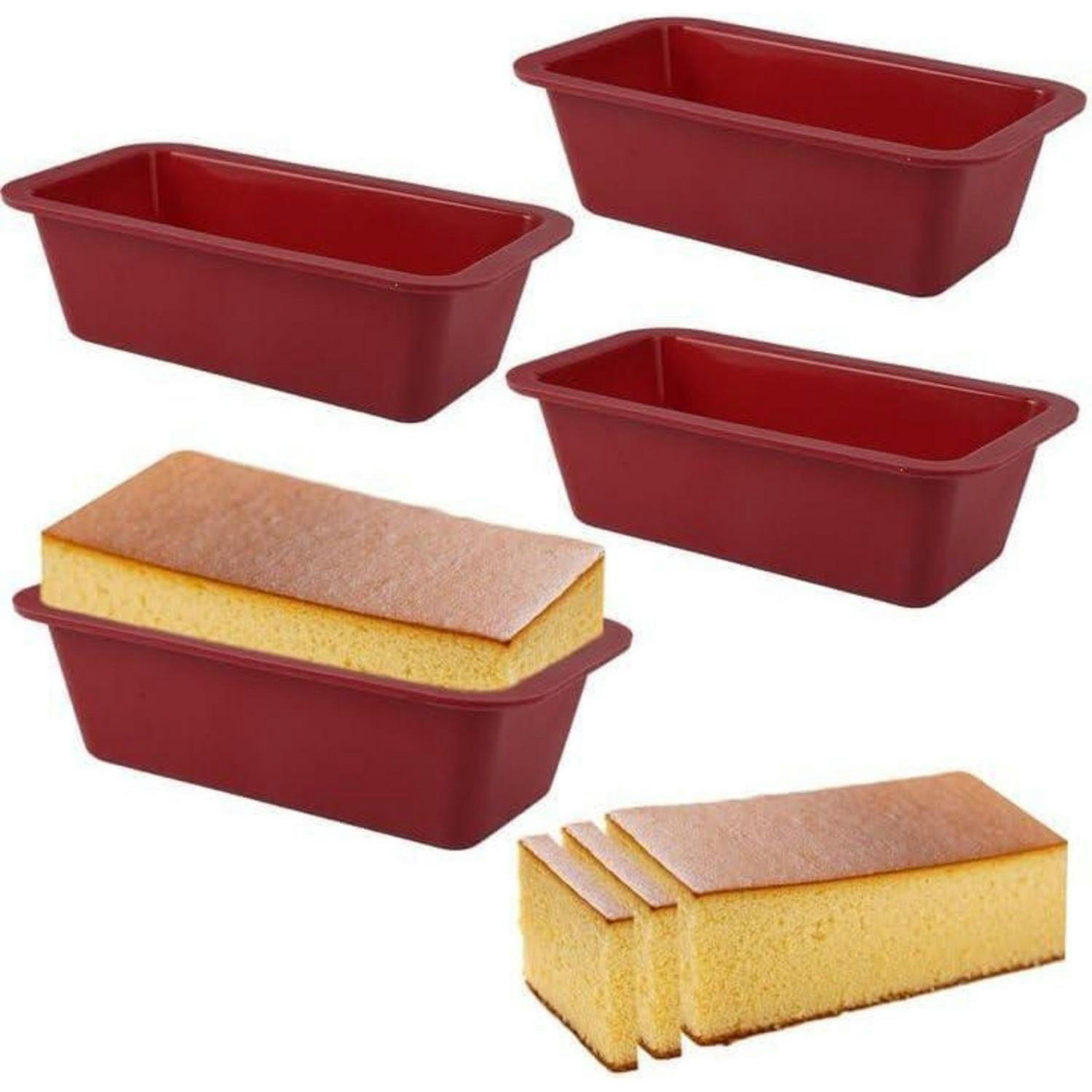 XXXLutz Brotbackform Bordeaux 8.5x4.5x15.5 cm