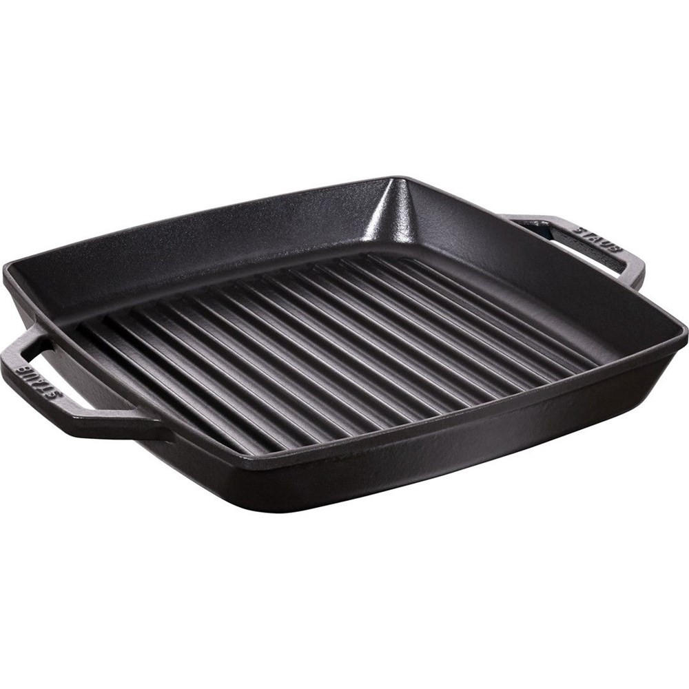 GUSSEISENPFANNE 28 cm NPC405116830 - Schwarz, Metall (34.8/28/4.3cm) - Staub