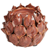 TEELICHTHALTER Blossom - Zwetschgefarben, Keramik (8cm) - Butlers