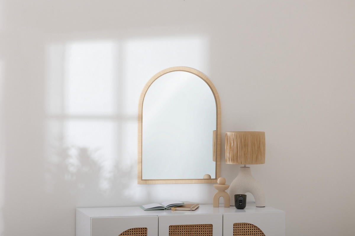 TISCHLAMPE Keramik Sania 47 cm - Braun, Keramik (25/25/47cm) - Atmosphera Createur d´interieur