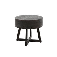 COUCHTISCH Ferro Schwarz 50/50/47 cm - Schwarz, Holz (50/50/47cm) - Hoyz Collection