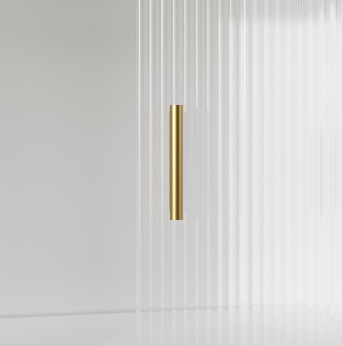 HOCHSCHRANK mit LED 120 x 35 x 167 cm Weiß - Weiß, Holzwerkstoff (35/167/120cm) - Meubliv