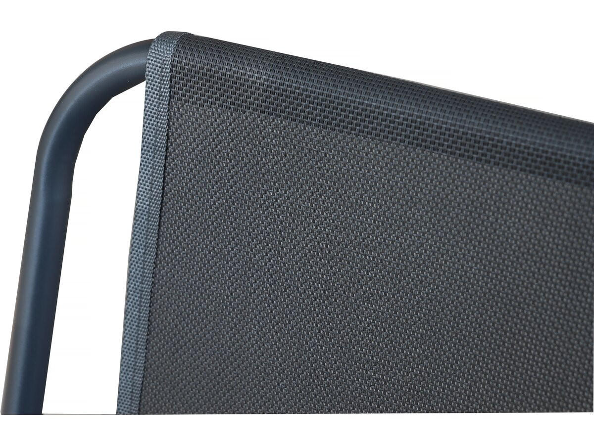 GARTEN-ESSMÖBELENSEMBLE convivia - Anthrazit, Metall - Habitat Garten