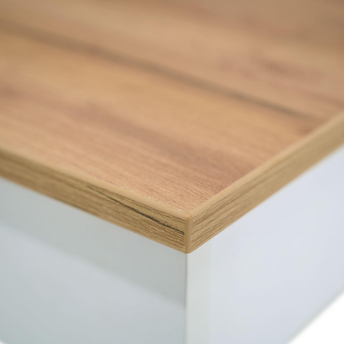 ESSTISCH in Naturfarbe 80/80/73 cm Holz - Weiß/Naturfarben, Holzwerkstoff (80/80/73cm) - Homestyle4u