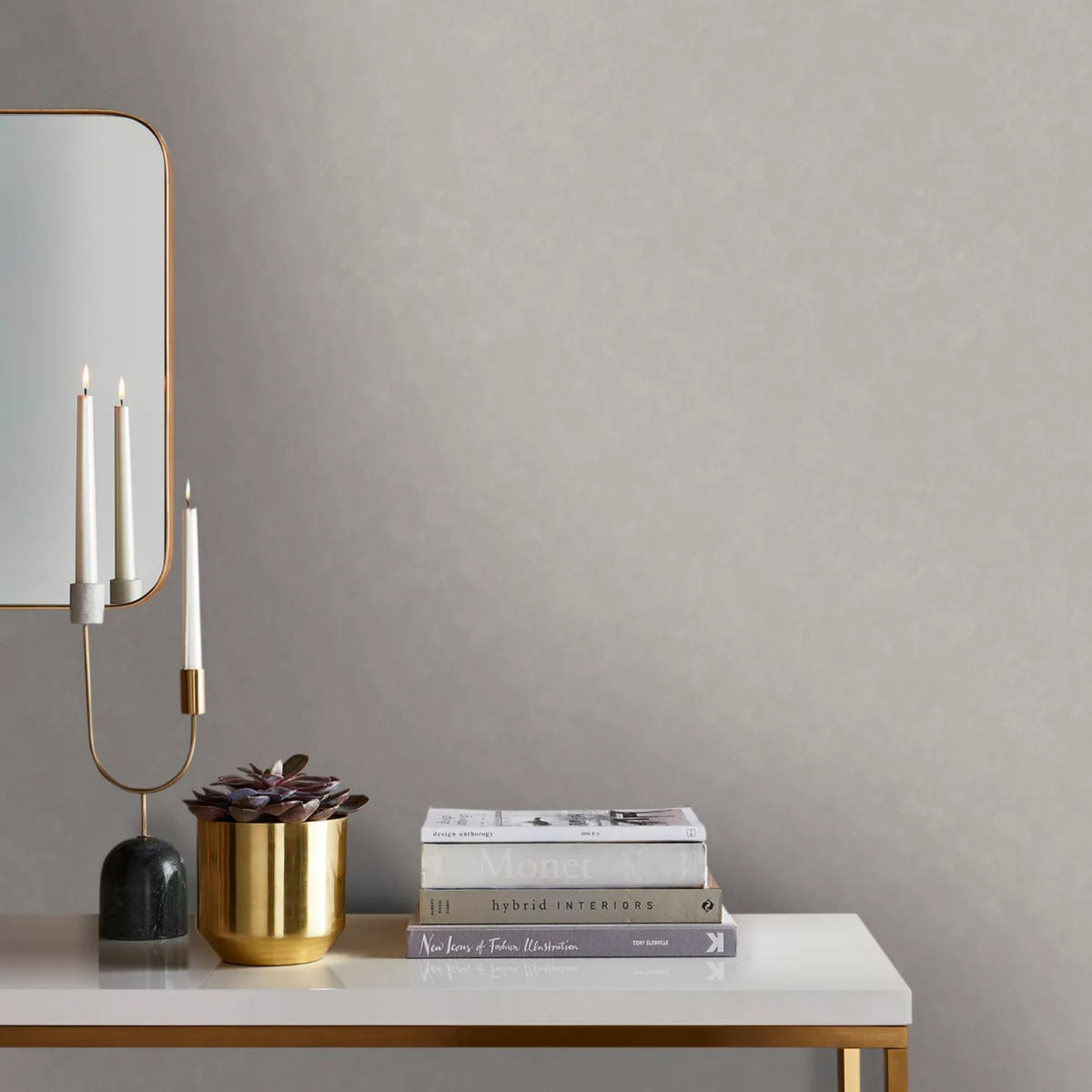 VLIESTAPETE Velvet Gris - Grau, Papier/Kunststoff (52/1000cm) - Superfresco Easy