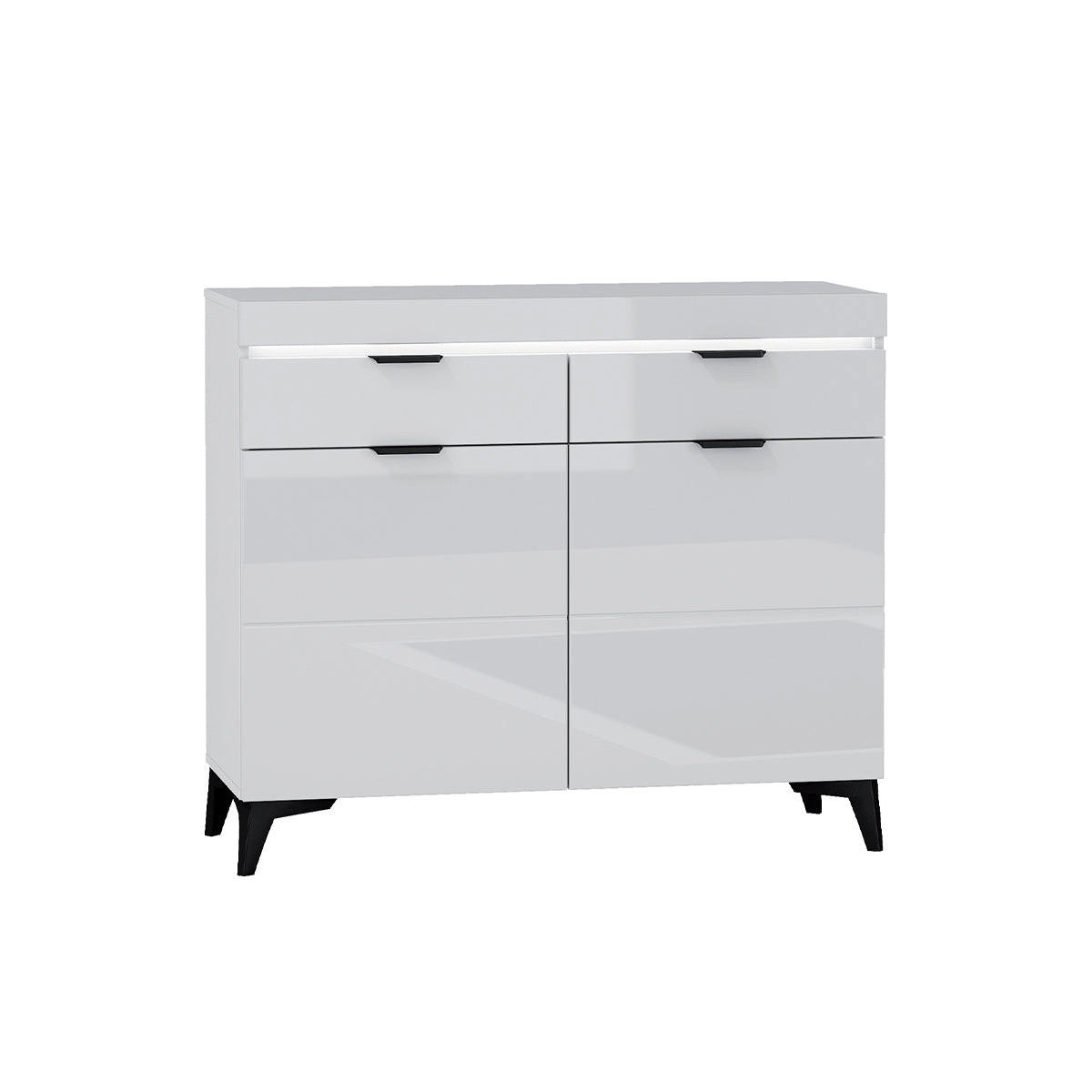 SIDEBOARD Ruben Weiß - Weiß, Holzwerkstoff (105/90/40cm) - Petits-meubles